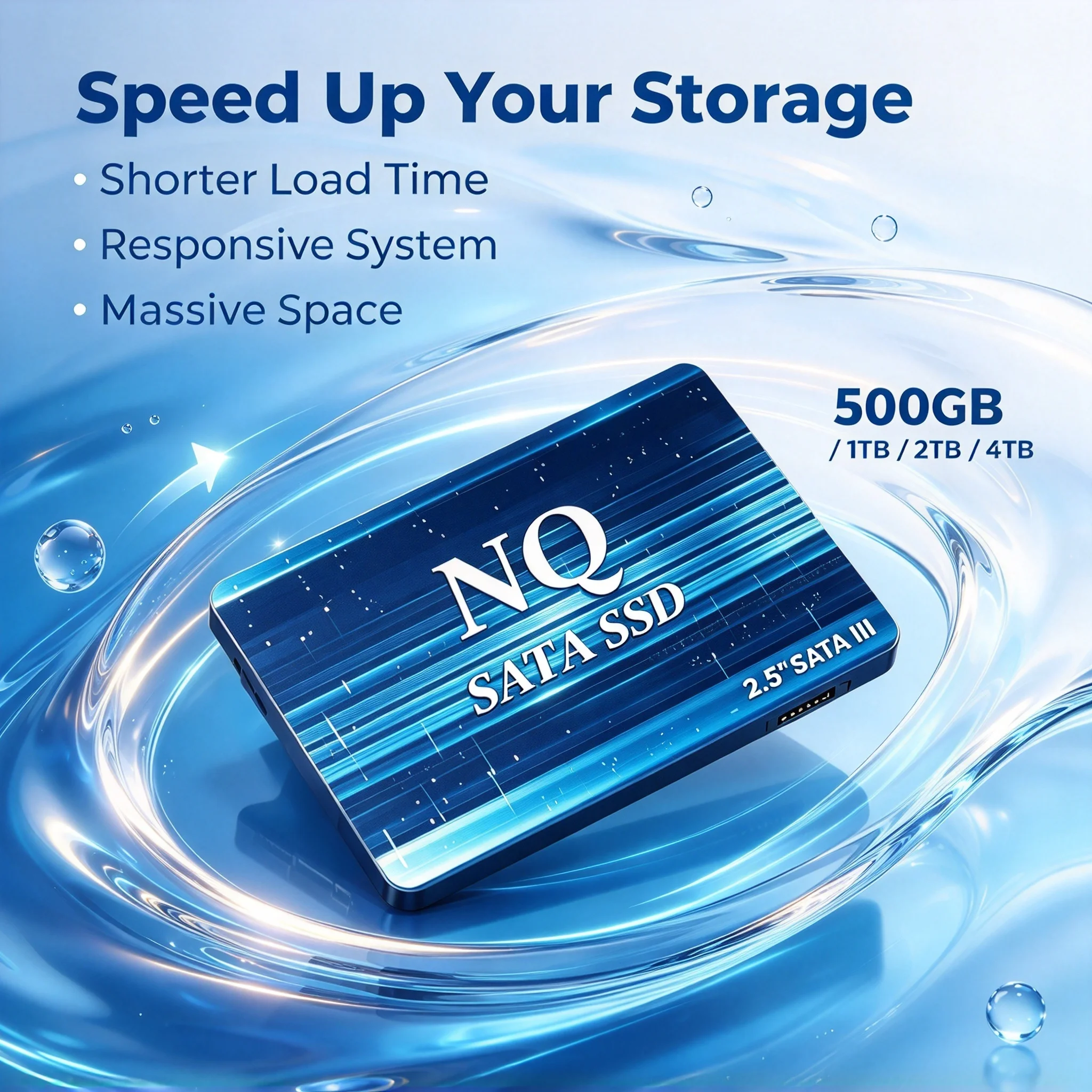 Ssd 500Gb - 내장형 솔리드 스테이트 드라이브 NQ 2.5인치