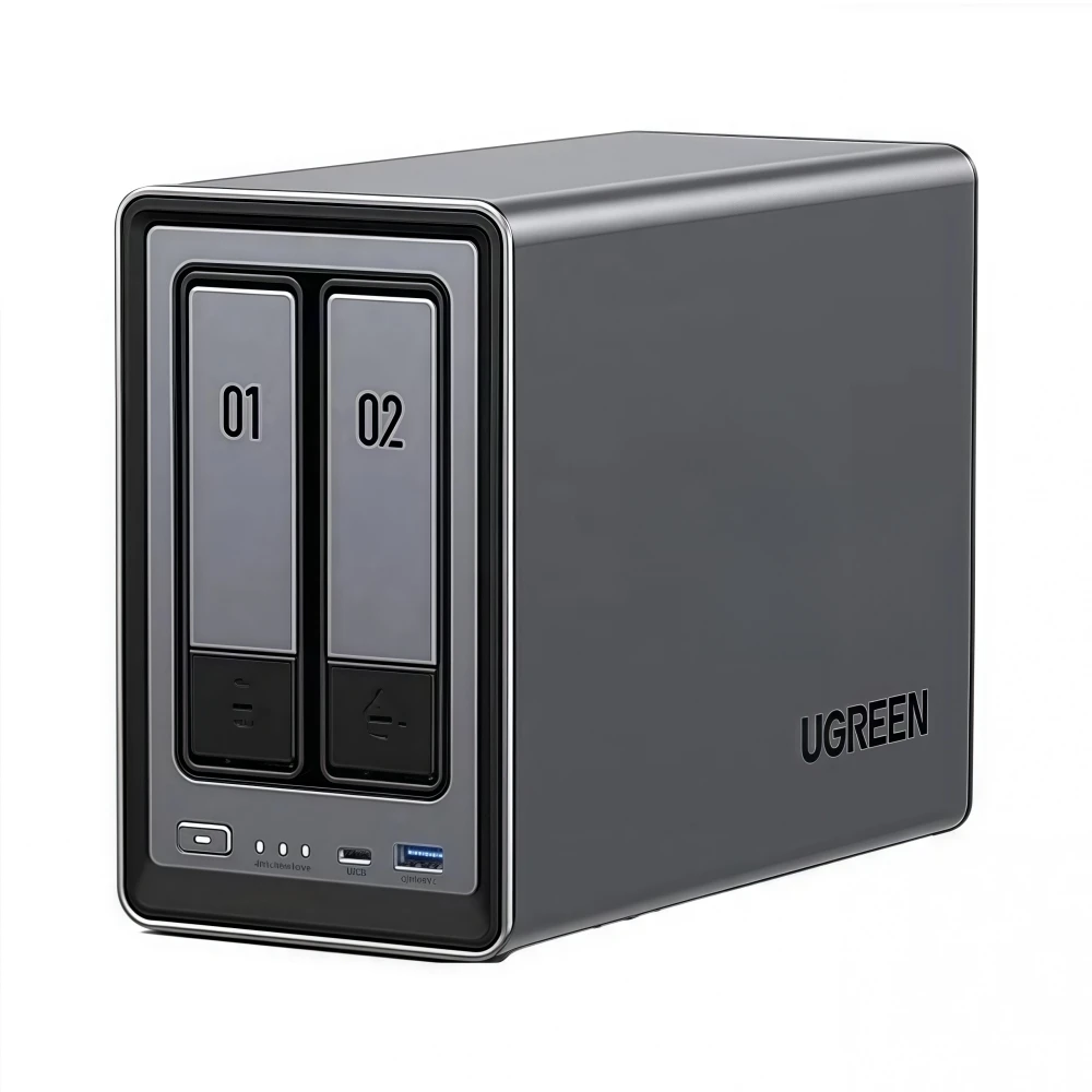 Sata Ssd - 2베이 NAS, 인텔 N100 쿼드 코어,