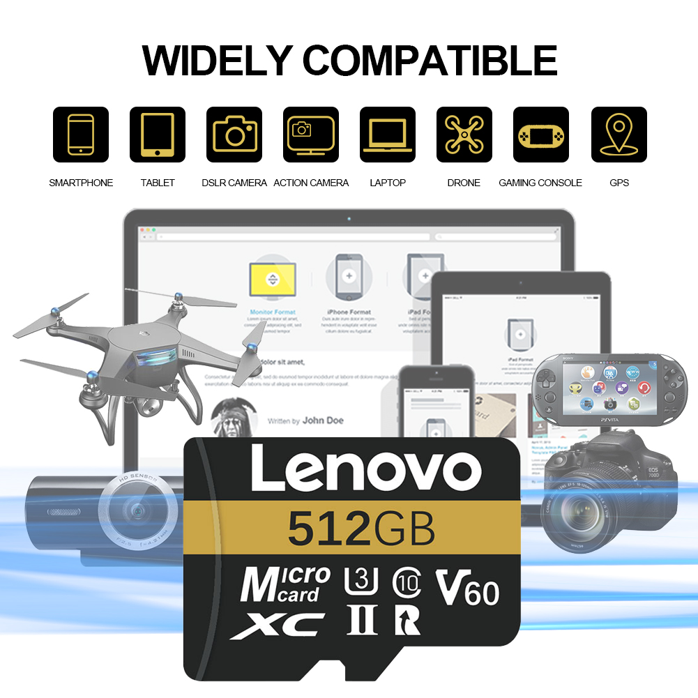 레노버 V60 U3 512GB 고속 SD 카드 (카메라 - Memory Card Ssd 리뷰 및 가격