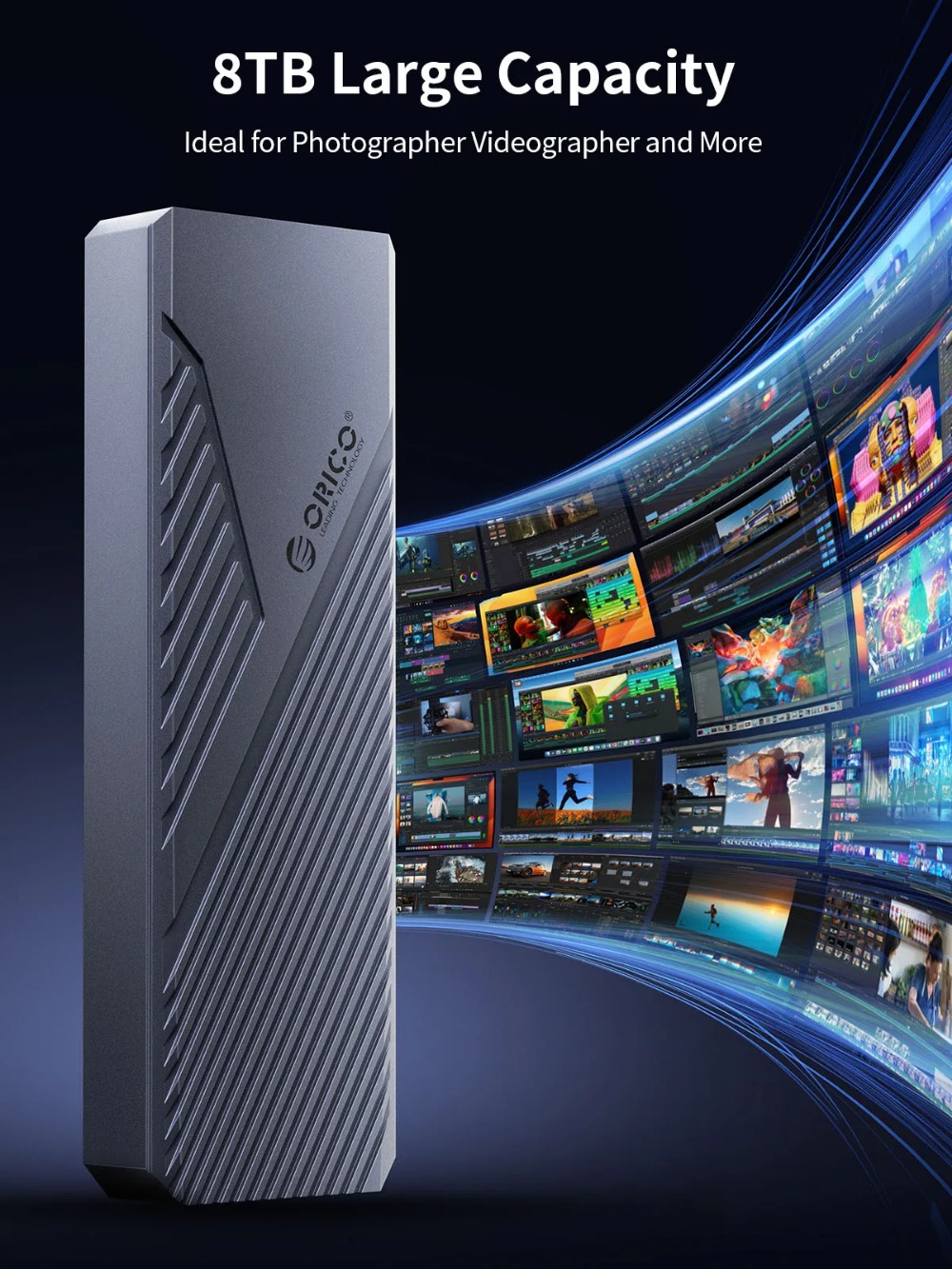 ORICO 냉각 선풍기 포함 알루미늄 외장 케이스, 썬 - 8Tb M2 Nvme Ssd 리뷰 및 가격