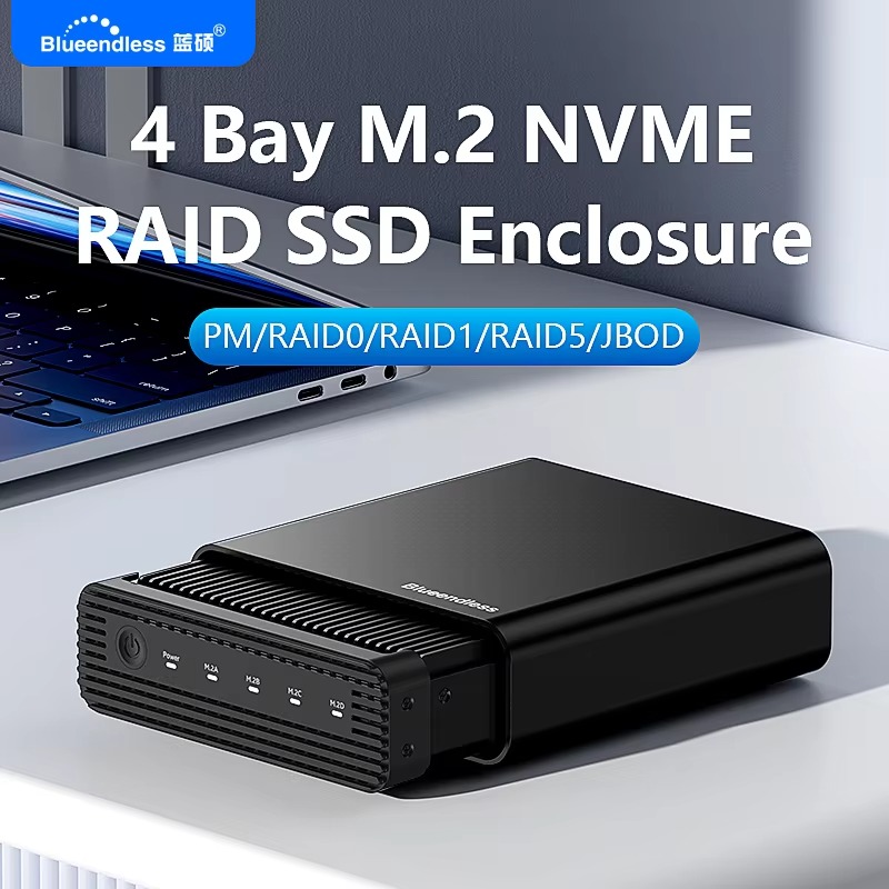 알루미늄 M2 4베이 USB4 외장 NVME SSD 케 - M.2 Ssd 리뷰 및 가격