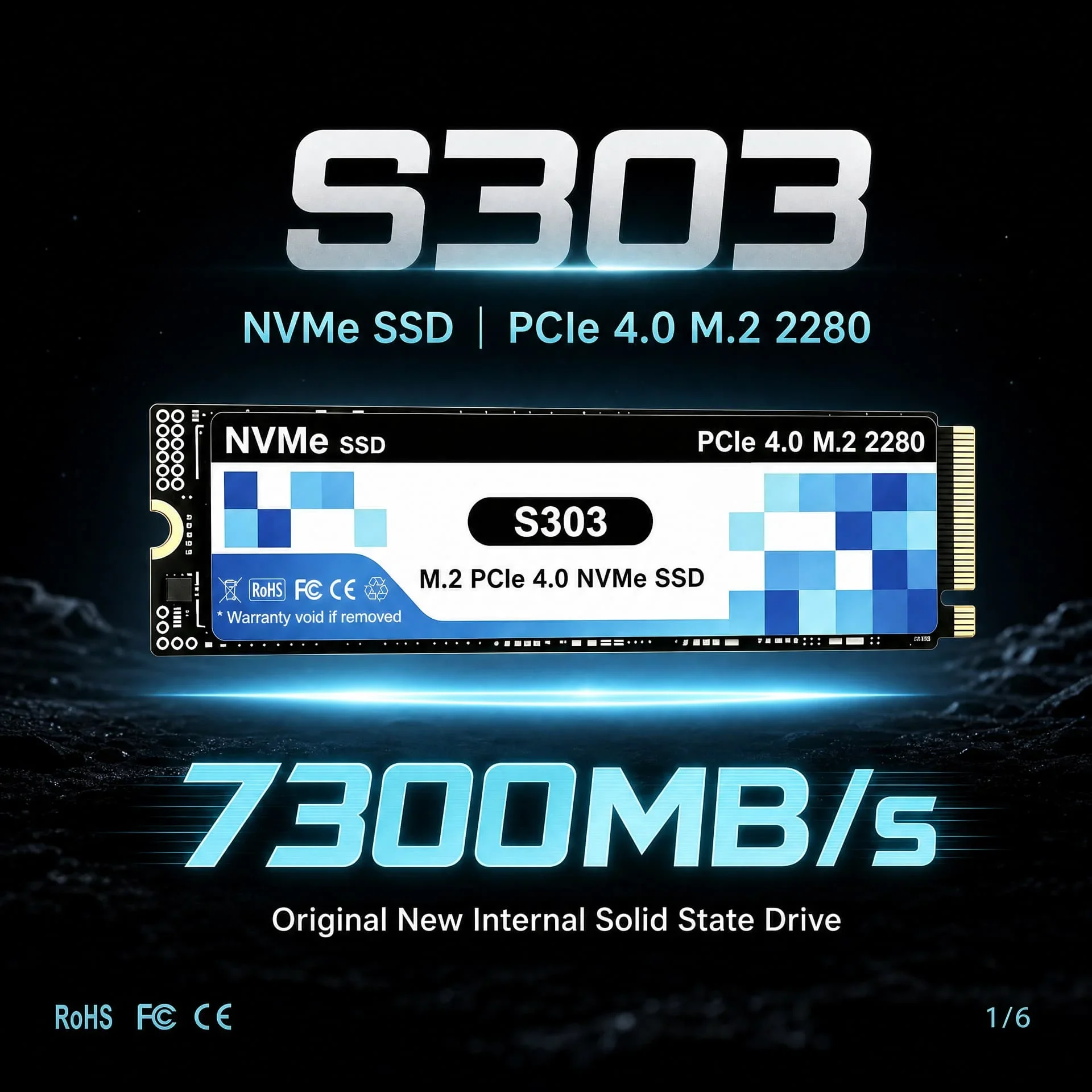 정품 PCIe 4.0 NVMe M.2 SSD S303, - Ssd 500Gb 리뷰 및 가격