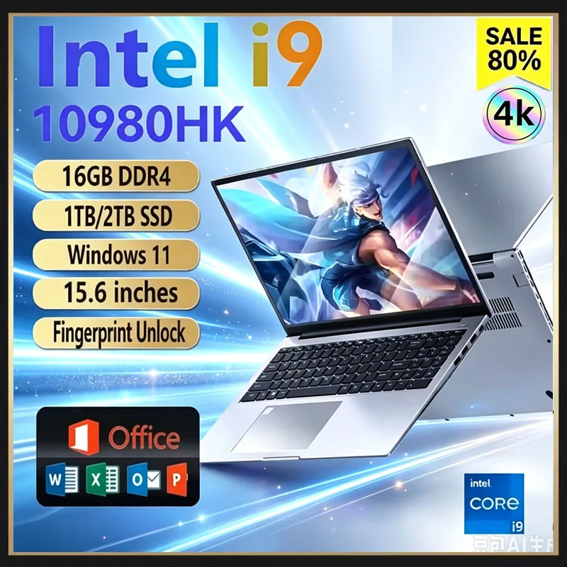 15.6인치 휴대용 노트북, 인텔 코어 i9-10980 - M.2 Ssd 리뷰 및 가격