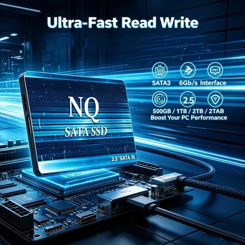 내장형 솔리드 스테이트 드라이브 NQ 2.5인치 SSD - Ssd 500Gb 리뷰 및 가격