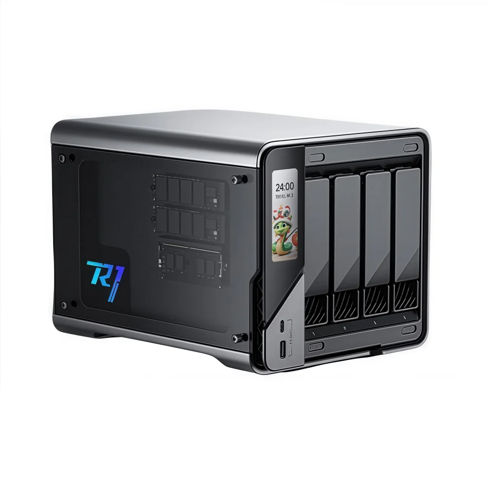 TLF NEW 터치 스크린 N100 홈 미니 NAS P - Sata Ssd 리뷰 및 가격