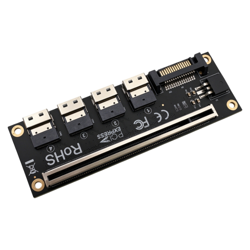 PCIe 4.0 X16을 4개의 SFF-8654 포트로 - Memory Card Ssd 리뷰 및 가격
